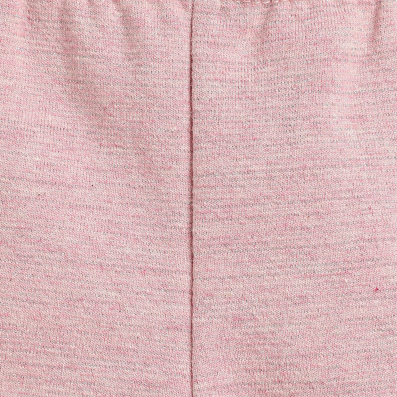 Girls Light Grey Printed Sweatshirt With Leggings image number 5